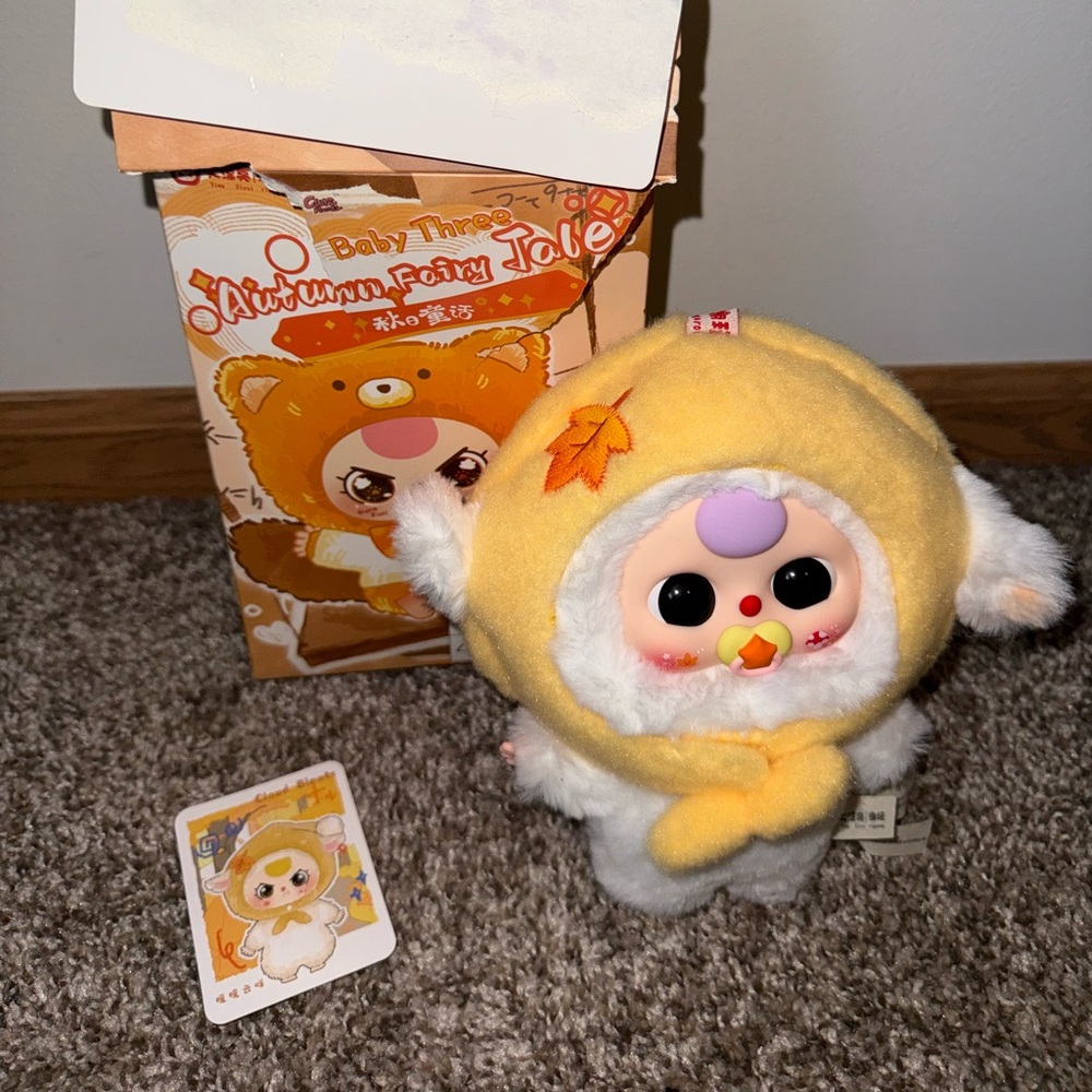 Baby Three Autumn Fairy Plush Cloud Bleats